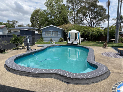 Pool with Cabana