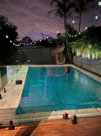 Heated Magnesium Pool with Slide