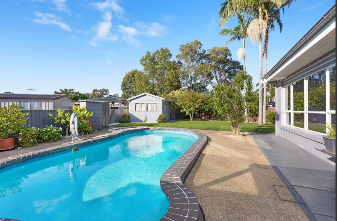 Pool with Cabana